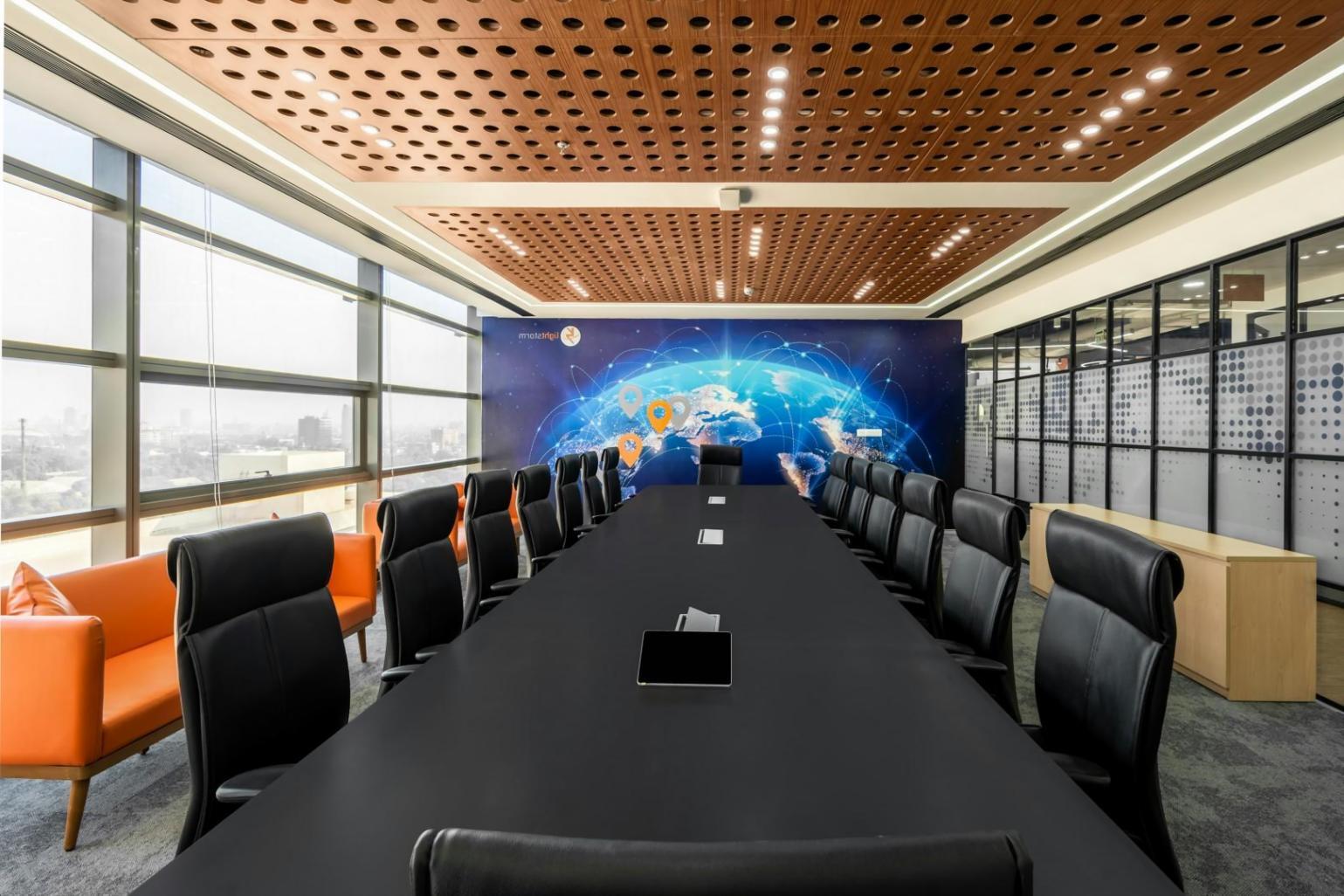 Strategic planning and financial analysis workspace